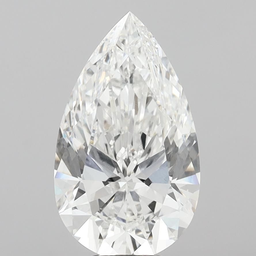 7.07ct Pear F VS1 Lab-Grown Diamond