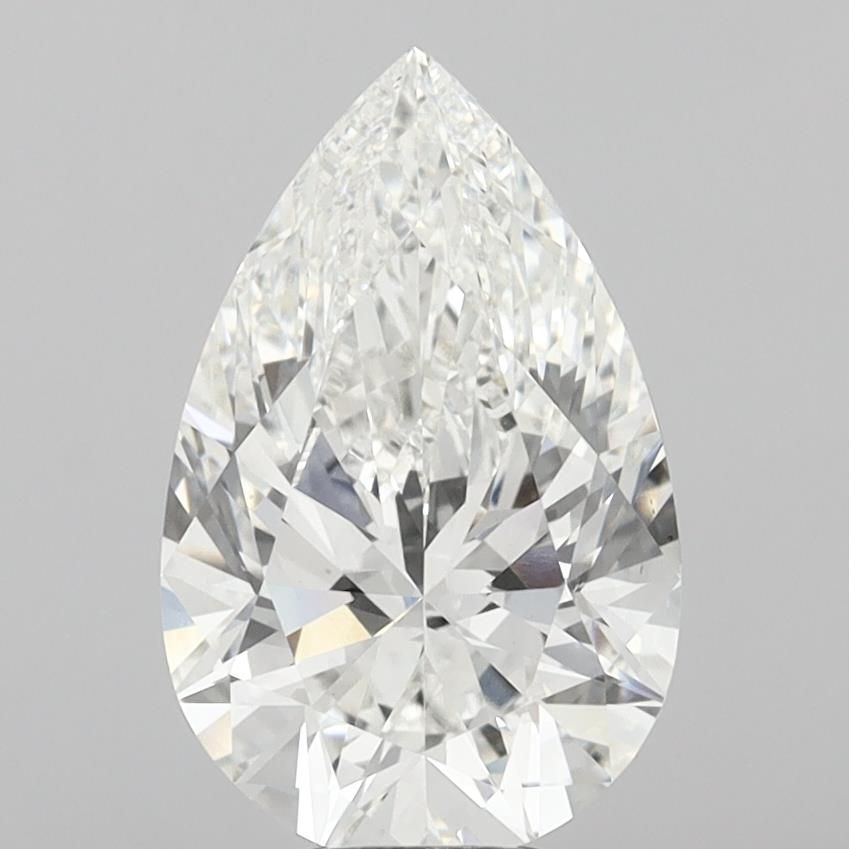 7.08ct Pear F VVS2 Lab-Grown Diamond