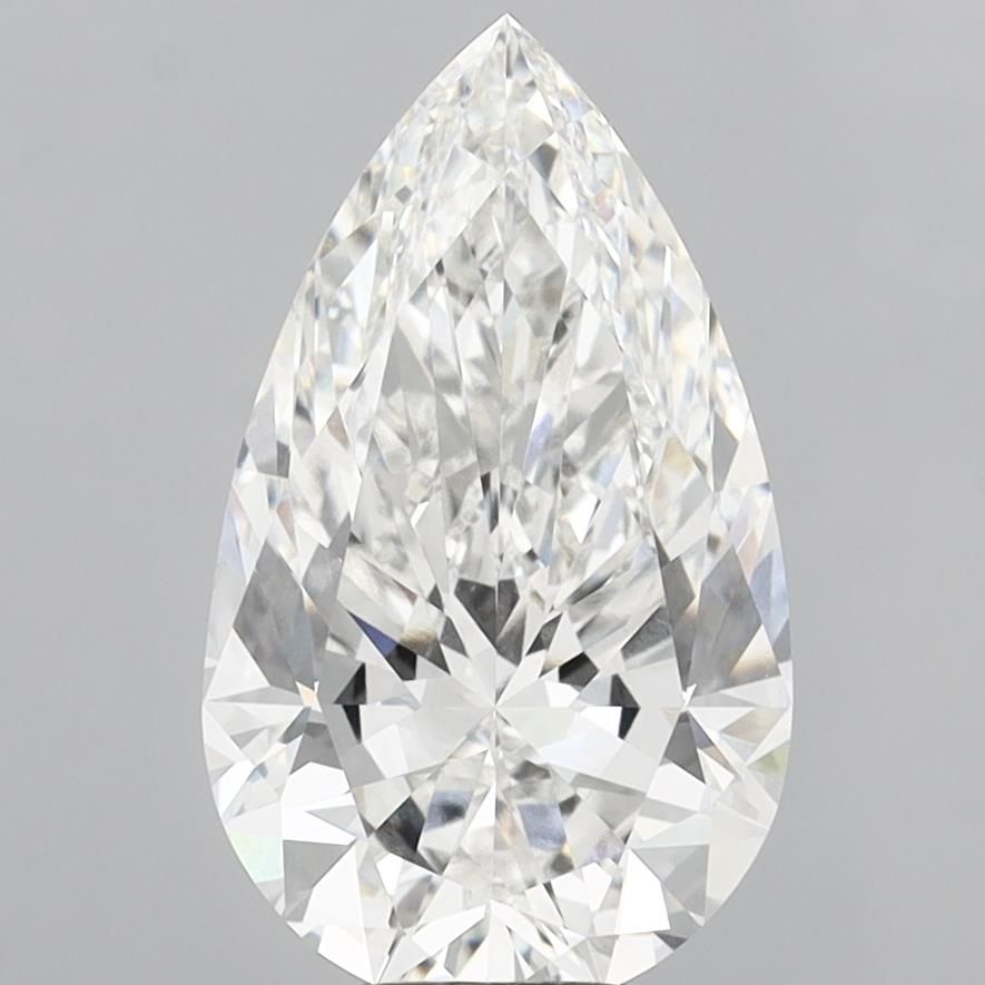 8.03ct Pear F VVS2 Lab-Grown Diamond