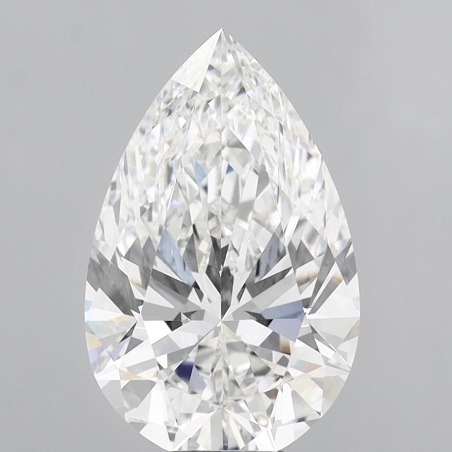 8.02ct Pear F VVS1 Lab-Grown Diamond