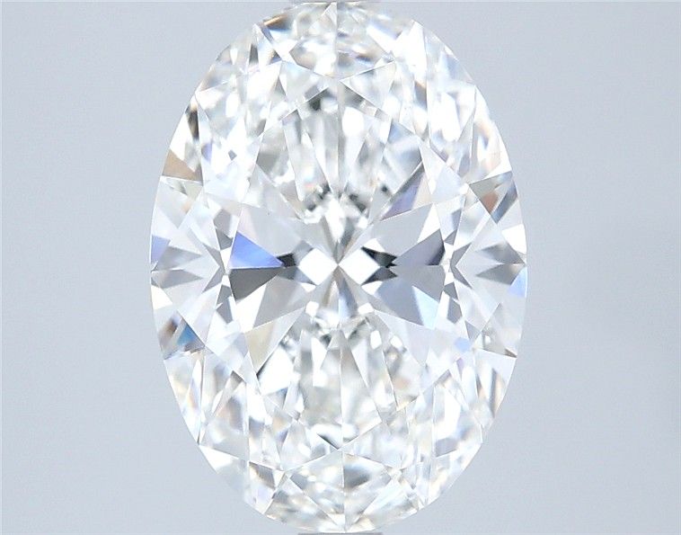 3.08ct Oval F VVS2 Lab-Grown Diamond