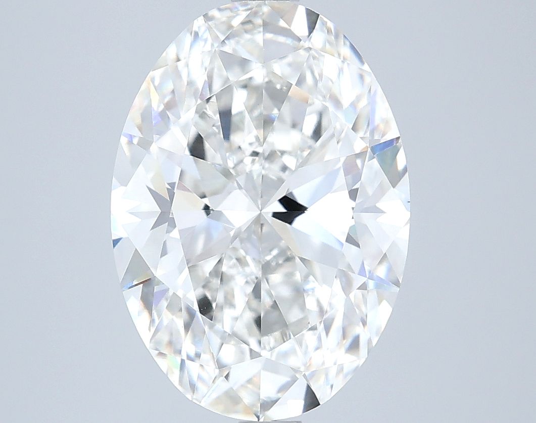 4.07ct Oval F VVS2 Lab-Grown Diamond