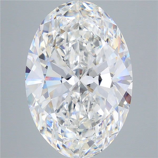 15.59ct Oval F VVS2 Lab-Grown Diamond