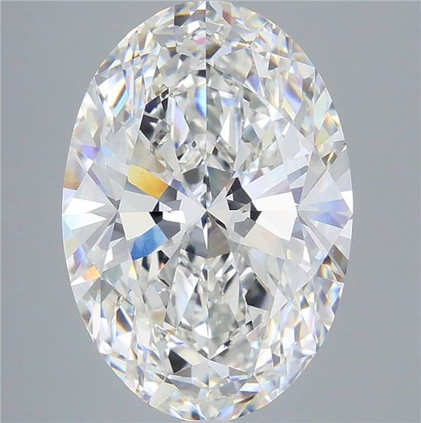 11.08ct Oval F VVS2 Lab-Grown Diamond