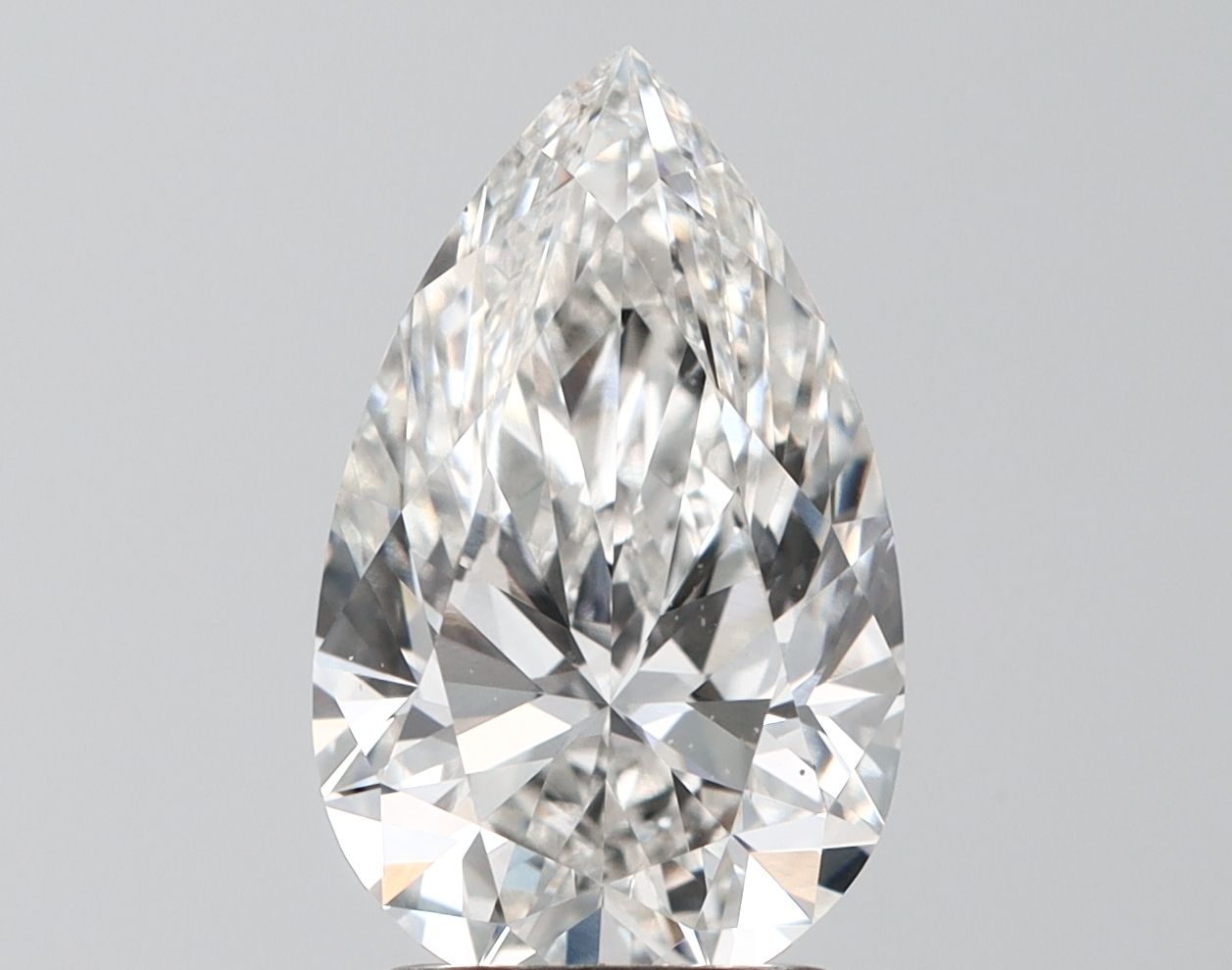2.61ct Pear F VS1 Lab-Grown Diamond