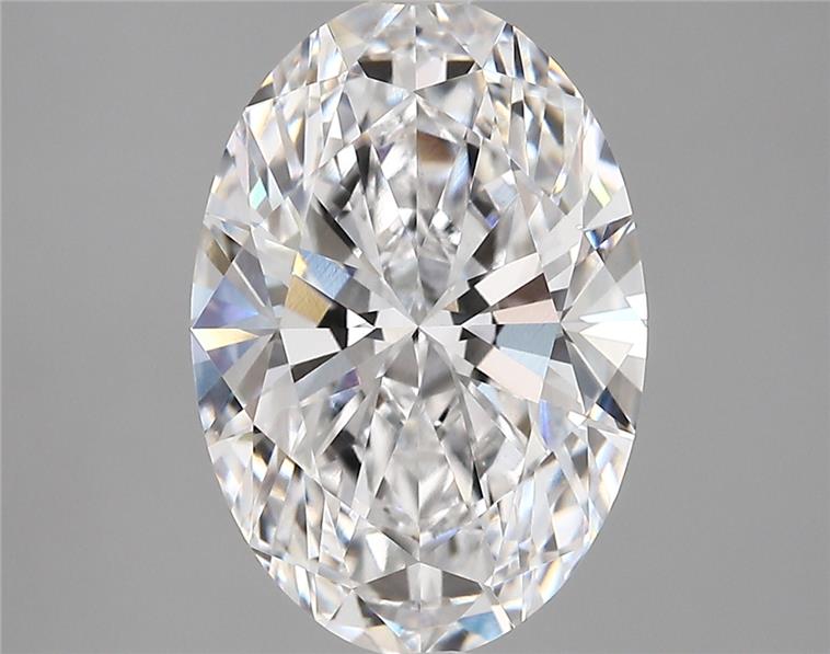 3.86ct Oval D VVS2 Lab-Grown Diamond
