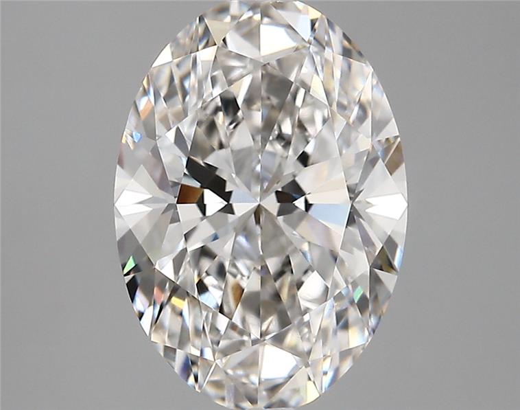 3.47ct Oval F VVS1 Lab-Grown Diamond