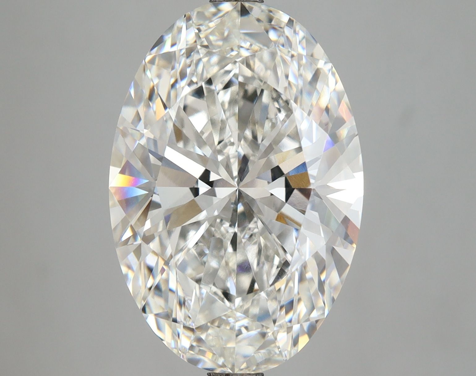 8.14ct Oval F VVS2 Lab-Grown Diamond