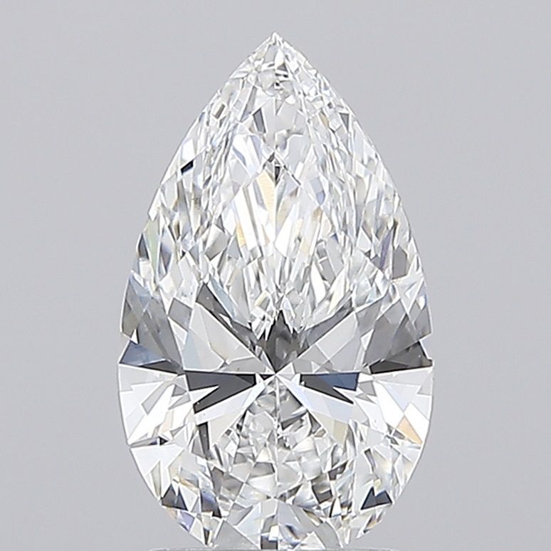 2.51ct Pear D VS1 Lab-Grown Diamond