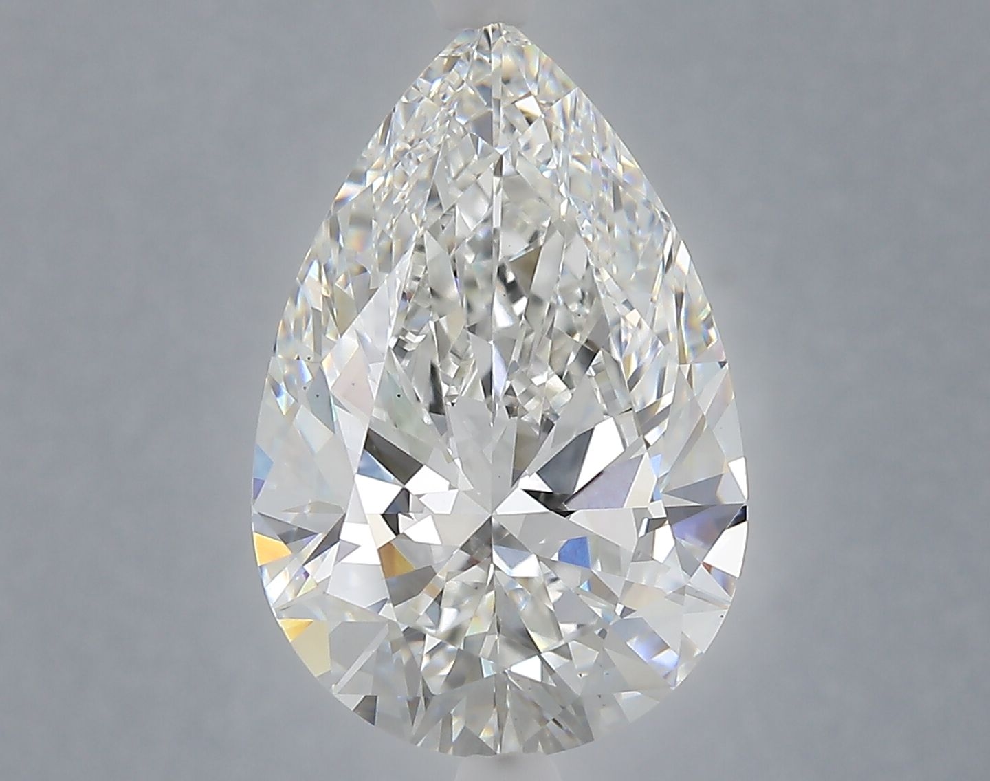 6.09ct Pear F VS1 Lab-Grown Diamond