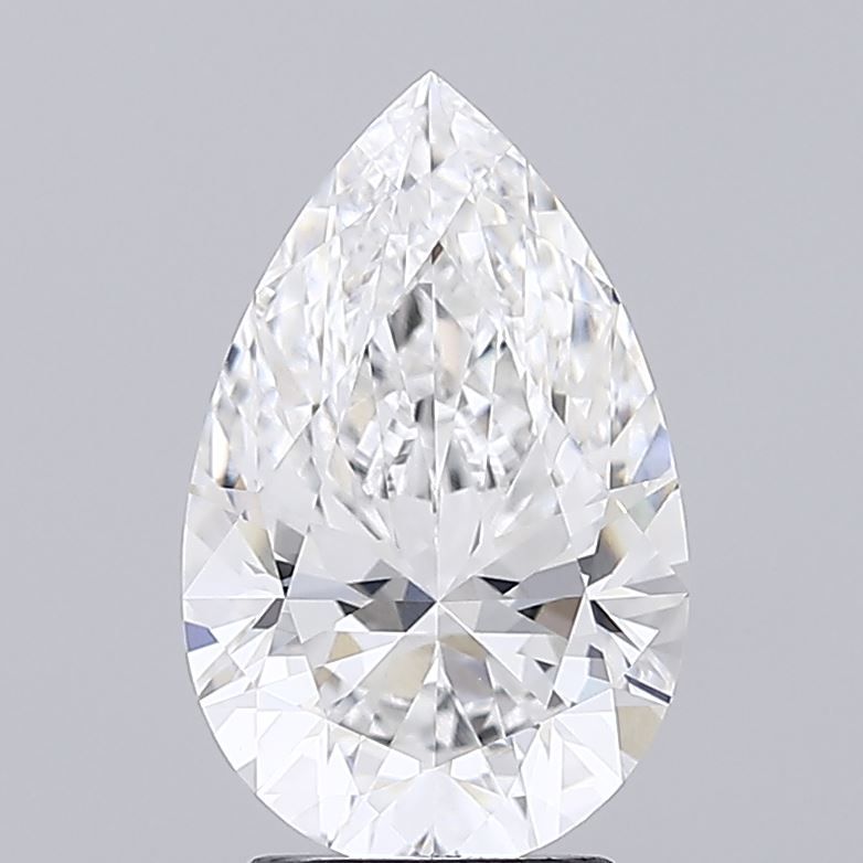 3.31ct Pear E IF Lab-Grown Diamond