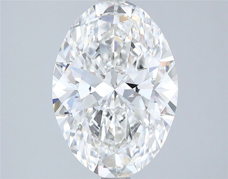 3.08ct Oval F VVS2 Lab-Grown Diamond