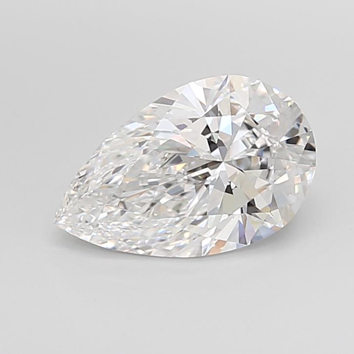 2.6ct Pear D IF Lab-Grown Diamond