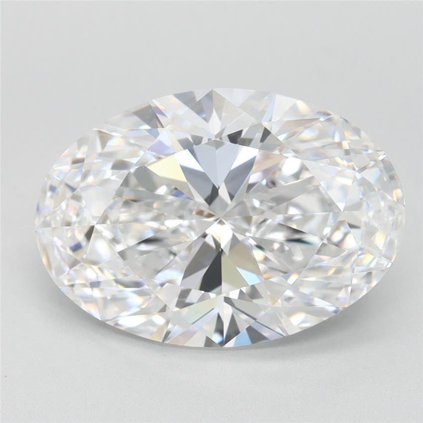 3.67ct Oval D FL Lab-Grown Diamond