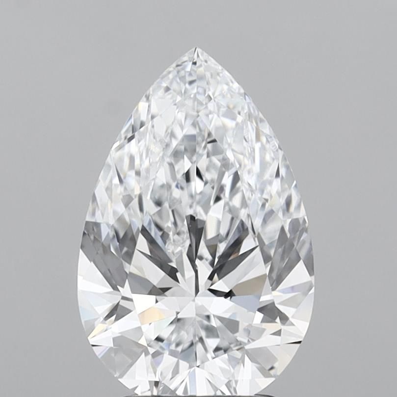 2.62ct Pear E VVS1 Lab-Grown Diamond