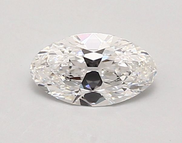 0.78ct Moval D VVS2 Lab-Grown Diamond