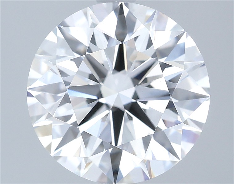 2.57ct Round E VVS2 Lab-Grown Diamond