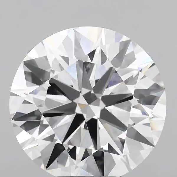 5.02ct Round F VS1 Lab-Grown Diamond