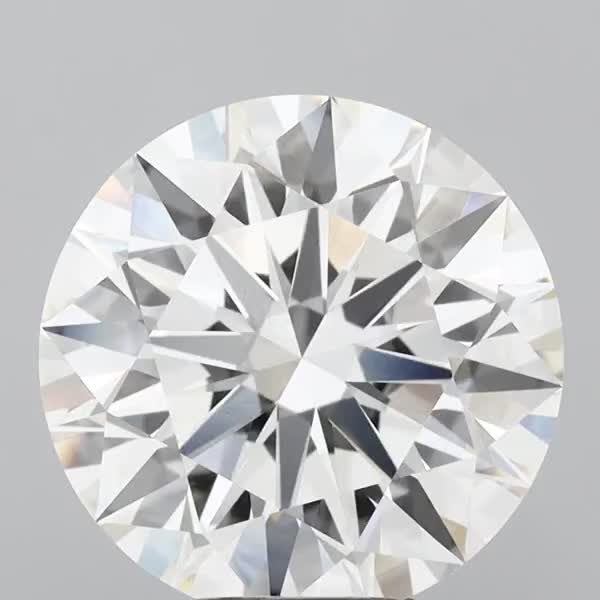 6.03ct Round F VS1 Lab-Grown Diamond
