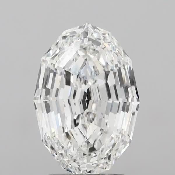 3.02ct Oval E VVS2 Lab-Grown Diamond