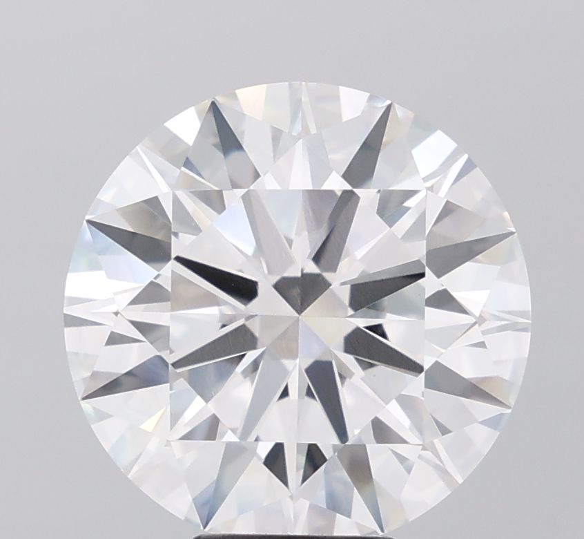 7.08ct Round F VVS2 Lab-Grown Diamond