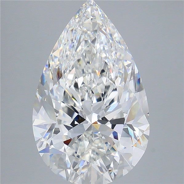 10.03 Carat PEAR Shape F Colour VVS2 Clarity  Cut - White Lab Diamond - 1619127