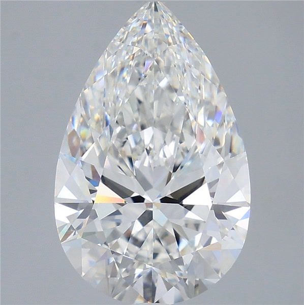 5.58ct Pear E VVS2 Lab-Grown Diamond