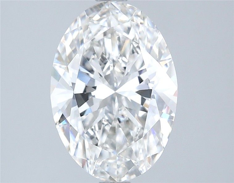 2.5ct Oval F VVS2 Lab-Grown Diamond