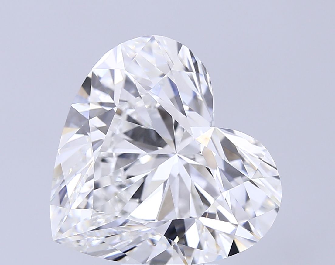 9.06ct Heart E VVS2 Lab-Grown Diamond