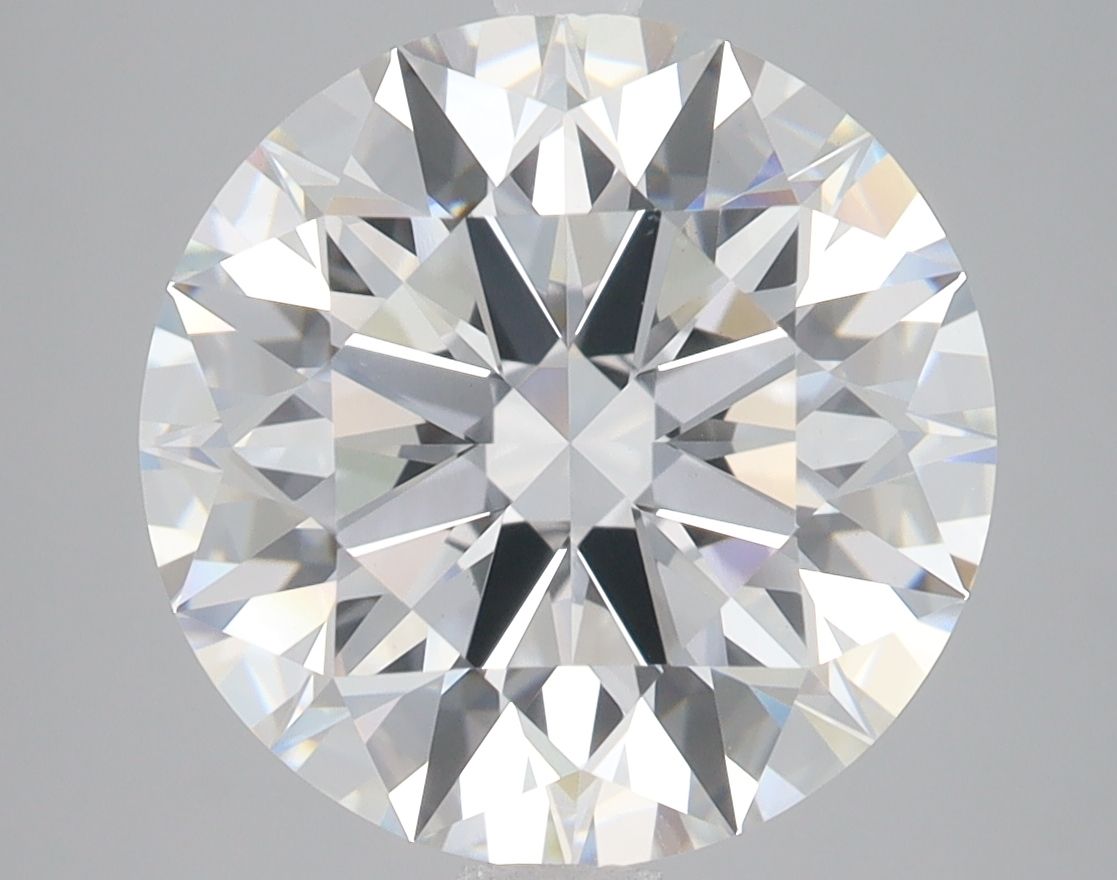 6.09ct Round F VVS2 Lab-Grown Diamond