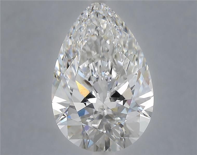 6.08ct Pear E VVS2 Lab-Grown Diamond