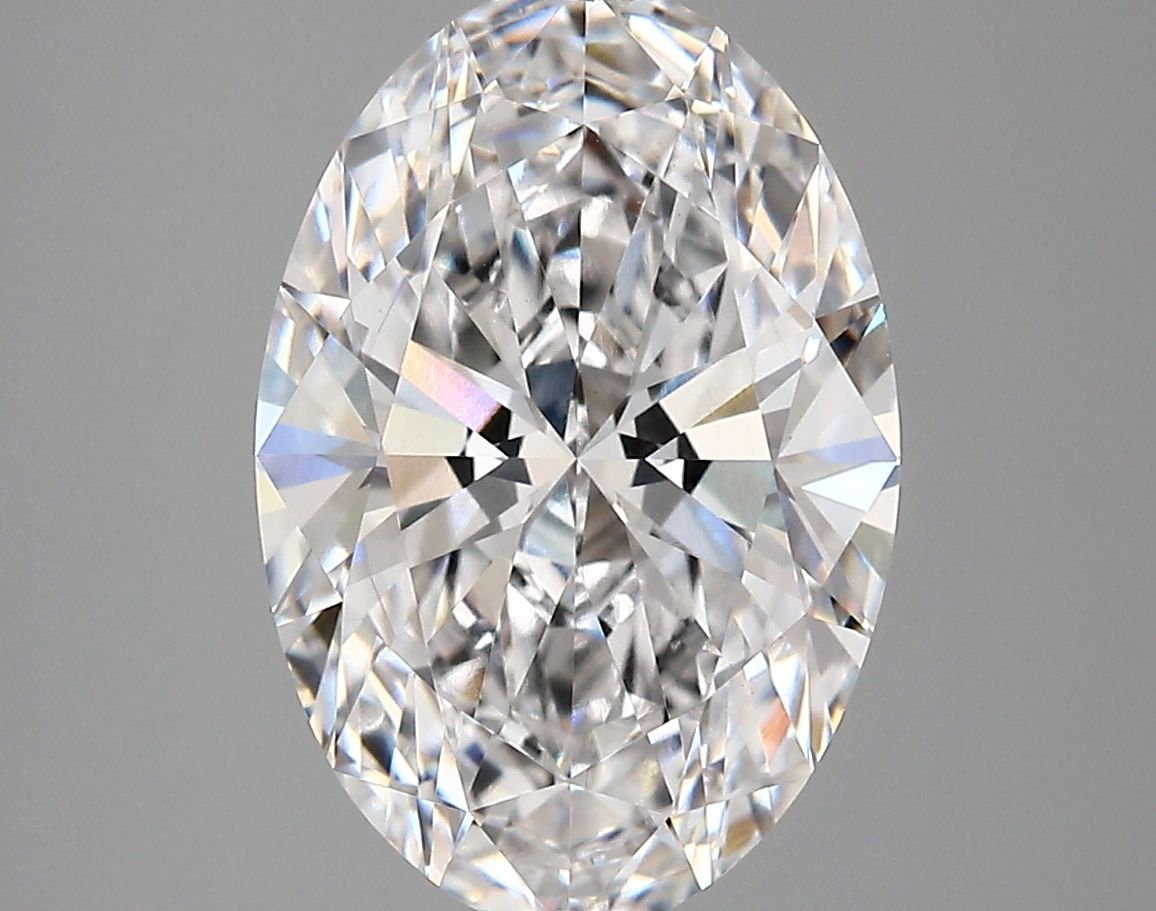 4.25ct Oval D VVS2 Lab-Grown Diamond