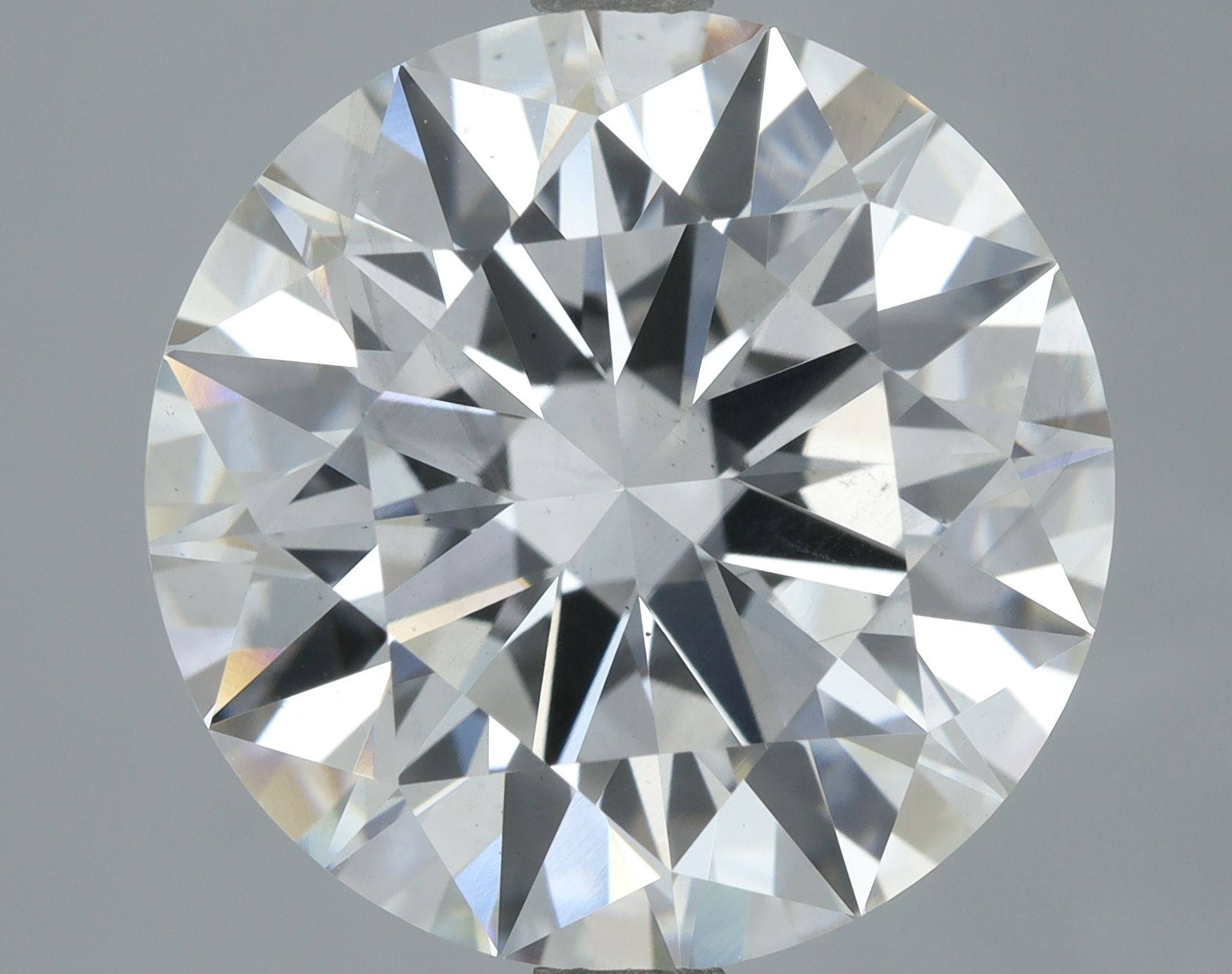 6.03ct Round F VS2 Lab-Grown Diamond