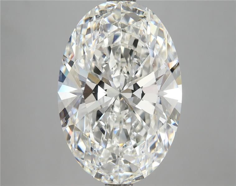 7.06ct Oval F VVS2 Lab-Grown Diamond