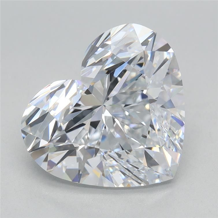 3ct Heart D VVS1 Lab-Grown Diamond