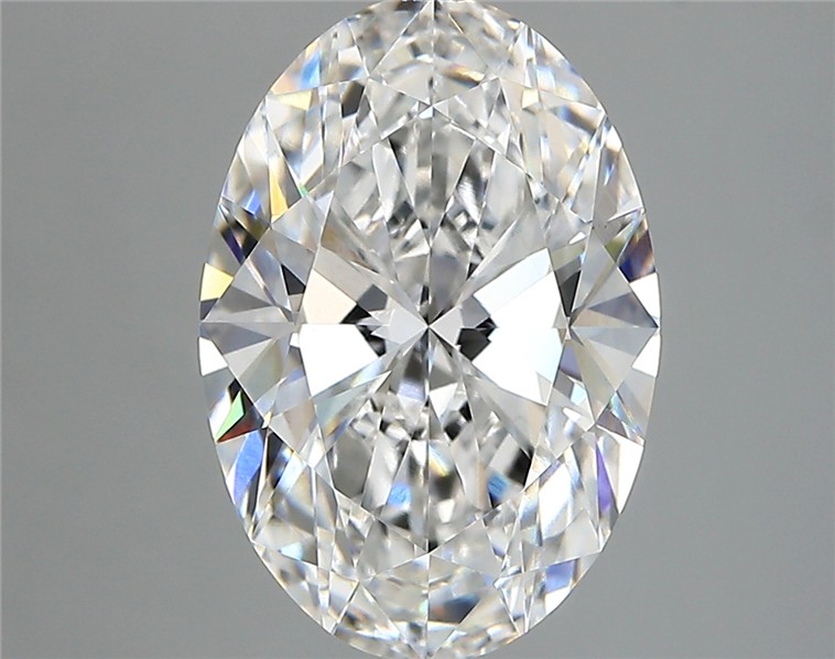 4ct Oval E VVS2 Lab-Grown Diamond