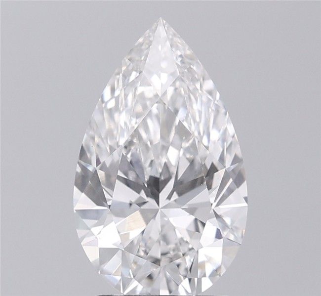 2.4ct Pear F VVS2 Lab-Grown Diamond