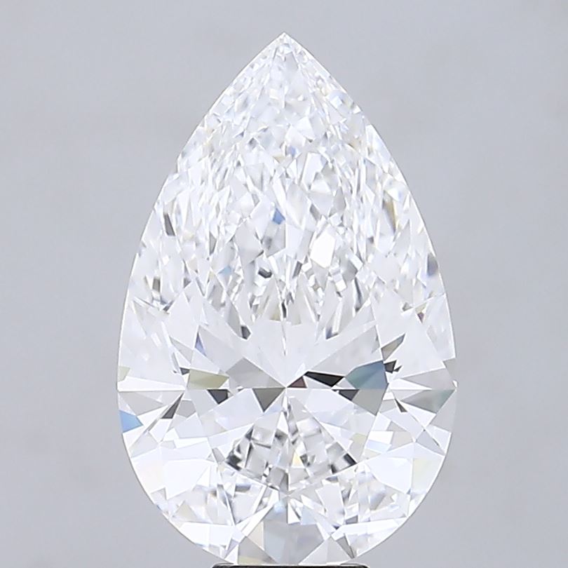 10.82 Carat PEAR Shape E Colour VVS2 Clarity  Cut - White Lab Diamond - 2647303