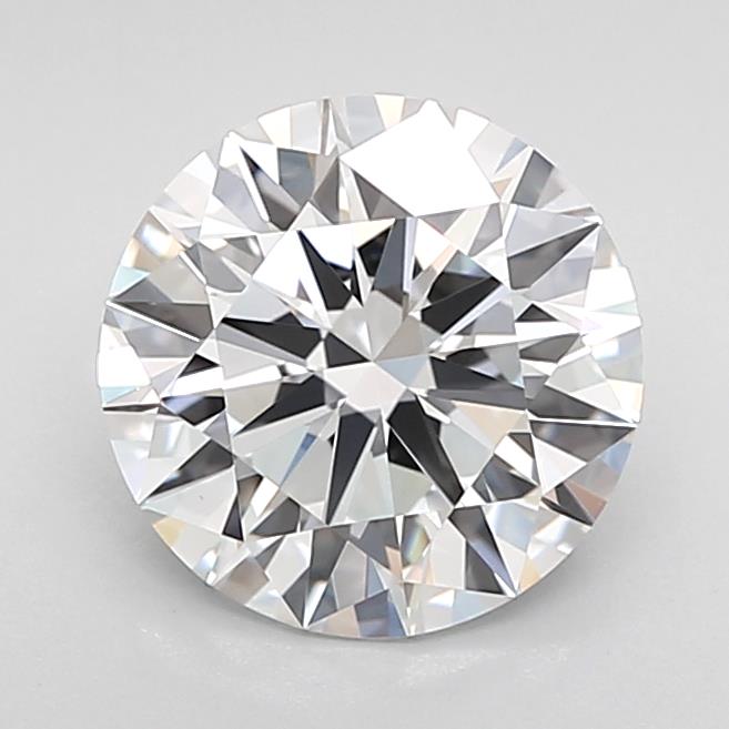 2.03ct Round D VVS2 Lab-Grown Diamond