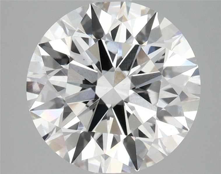 3.66ct Round F VS2 Lab-Grown Diamond