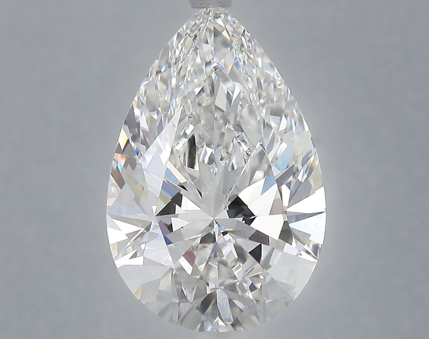 6.36ct Pear E VVS2 Lab-Grown Diamond