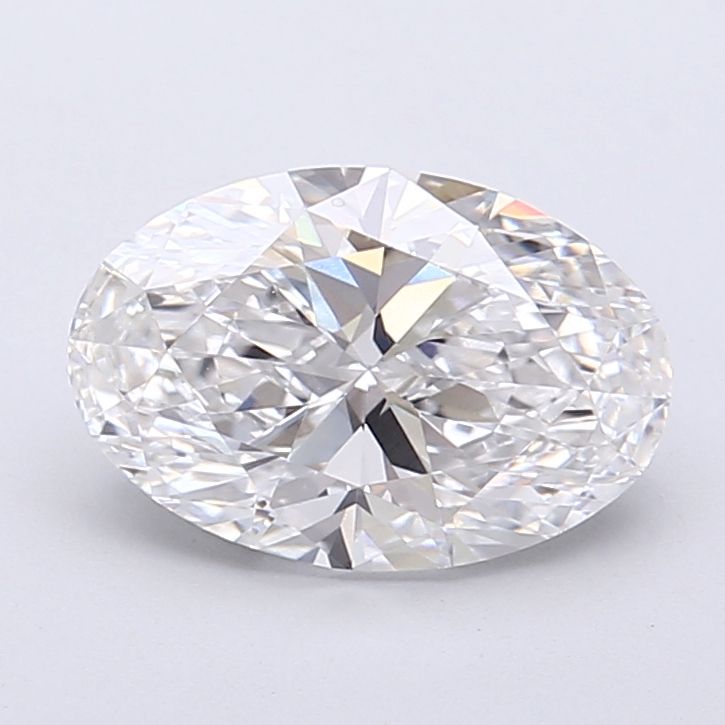 2.1ct Oval D VVS2 Lab-Grown Diamond