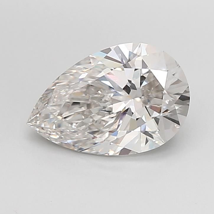 2.53ct Pear F VVS2 Lab-Grown Diamond