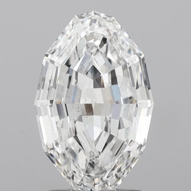 5.06ct Oval F VVS2 Lab-Grown Diamond