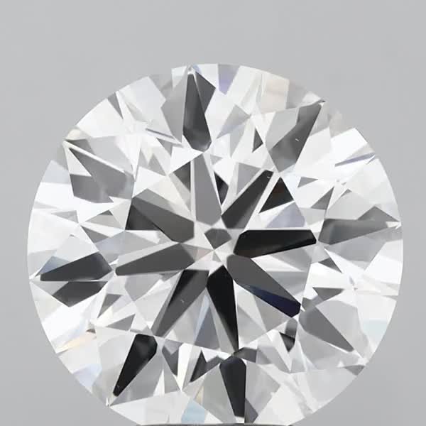 6.01ct Round F VS1 Lab-Grown Diamond