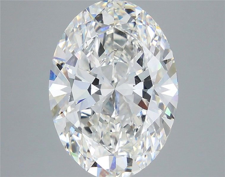 7.04ct Oval F VVS2 Lab-Grown Diamond