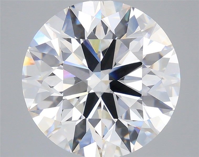 6.5ct Round F VVS2 Lab-Grown Diamond