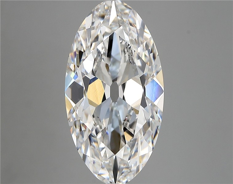 6.25ct Moval E FL Lab-Grown Diamond