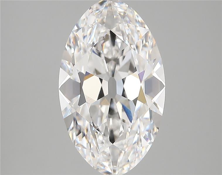 4.19ct Moval D FL Lab-Grown Diamond