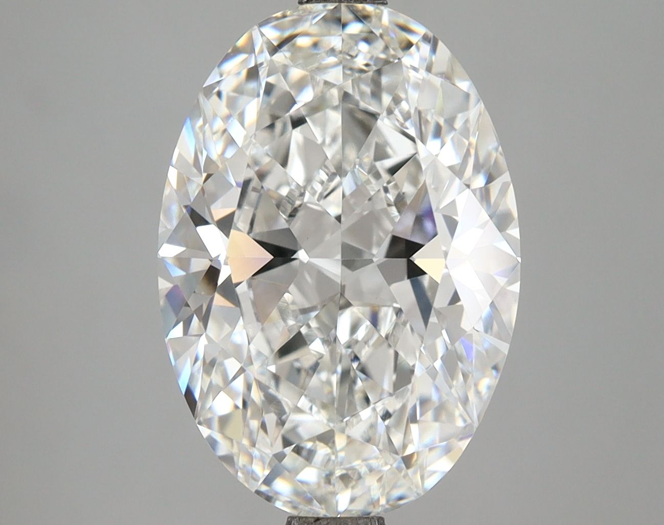 5.77ct Oval F VVS2 Lab-Grown Diamond